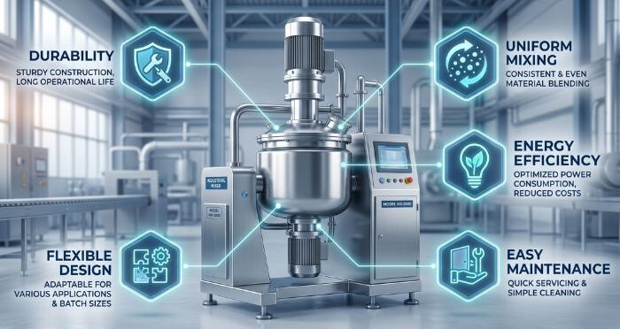 Key Features of Our Industrial Mixers