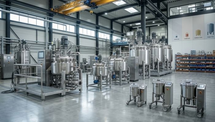 Capacity & Customization Industrial Mixer Systems