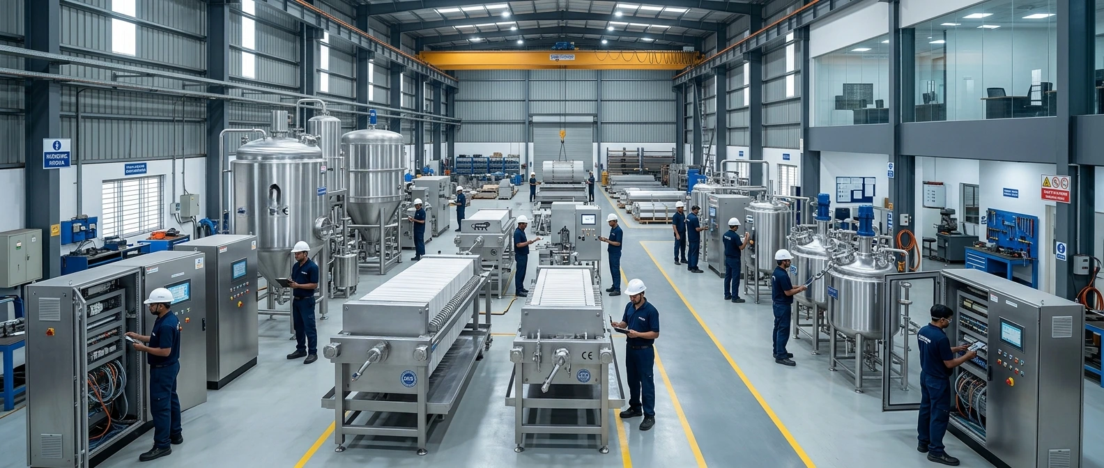 Industrial Process Equipment Manufacturer,