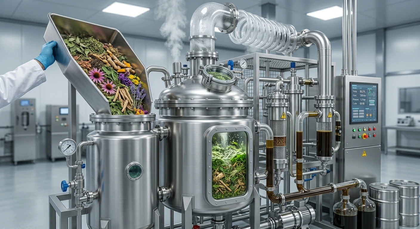 Herbal Extraction Machine Manufacturer,
