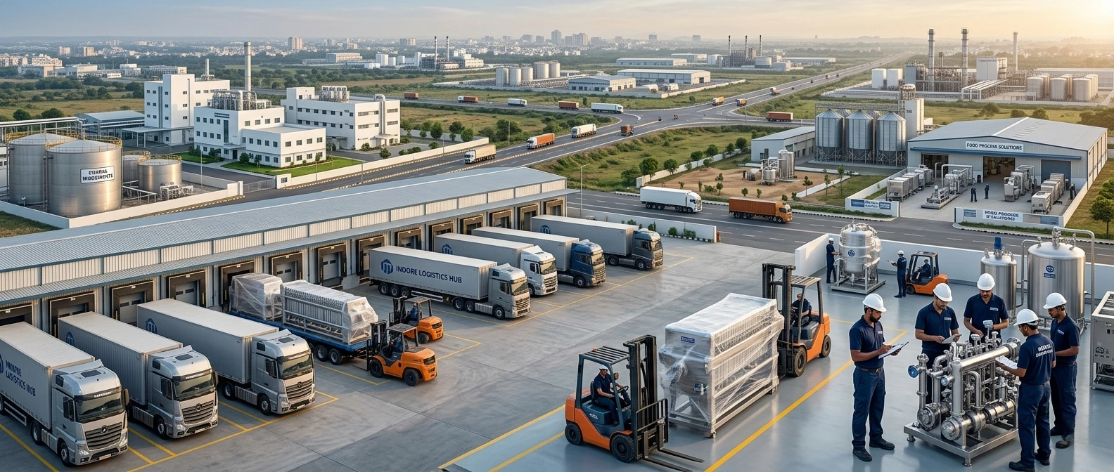 Industrial Equipment Supply Across Indore and Nearby Areas